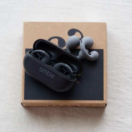 ambie sound earcuffs ブラック【正規品】（ソックス3個付き） ambie socks（アンビーソックス）AMS-01 Navy – ambie STORE